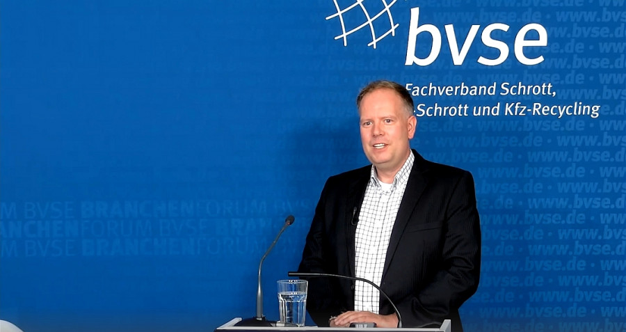 Sebastian Will, Vizepräsident des bvse-Bundesverband Sekundärrohstoffe und Entsorgung e.V.