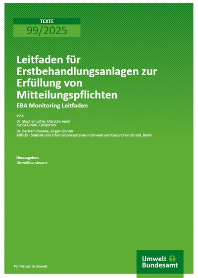 0812 UBA Leitfaden Erstbehandlungsanlagen