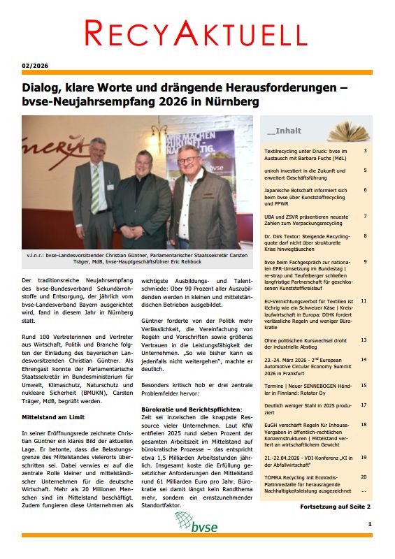 1908 Titel RecyAktuell August