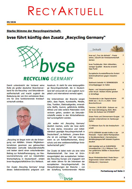 1908 Titel RecyAktuell August